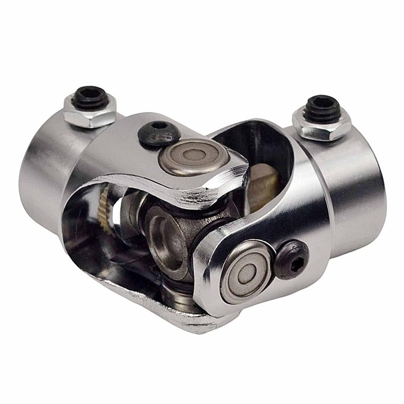 RABROPAR Store 3/4" 36 Spline X 3/4" DD Steering Shaft U Joint Single Chrome Universal Joint Coupling, 3-1/4" Overall Length - Image 5